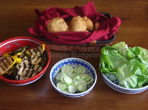 Zucchini Tacos Spread