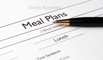 May 2012 Monthly Meal Plan