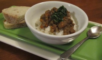 Meatless Monday:  Slow Cooker Lentils