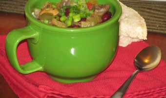 Meatless Monday:  Slow Cooker Vegetarian Garden Chili