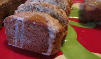 Hodgson Mill’s ‘Have a Grain Holiday’ Recipe Contest:  Glazed Banana Bread