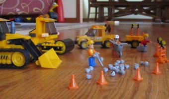 Mega Bloks Construction Site Set