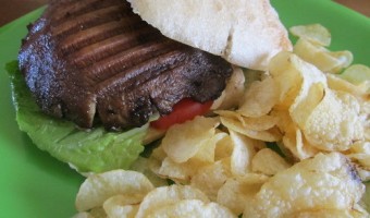Meatless Monday: Portobello Mushroom Burger