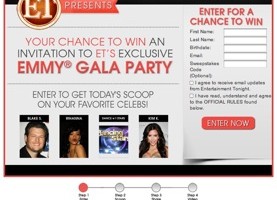 ET’s Hanging with the Stars Sweepstakes