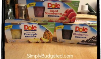 Dole’s Fruit Smoothie Shakers and Frozen Fruit Single-serve Cups