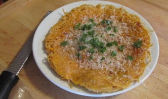 Meatless Monday:  Pizza di Spaghetti