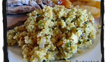 Meatless Monday:  Quinoa Pilaf