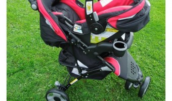 Eddie Bauer Trail Hiker 3-Wheel Travel System #BabyGifts