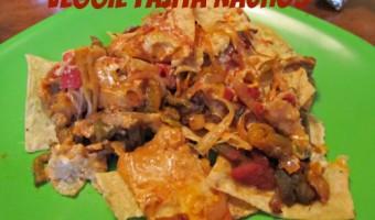 Meatless Monday:  Veggie Fajita Nachos