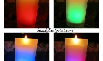Air Wick Color Changing Candle