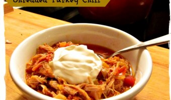 Shredded Turkey Chili with Del Monte Petite Cut Diced Tomatoes