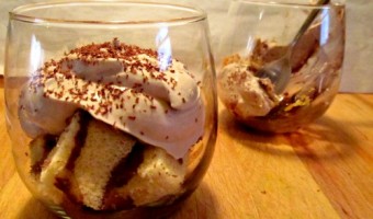 Tiramisu Lightened up for Valentine’s Day