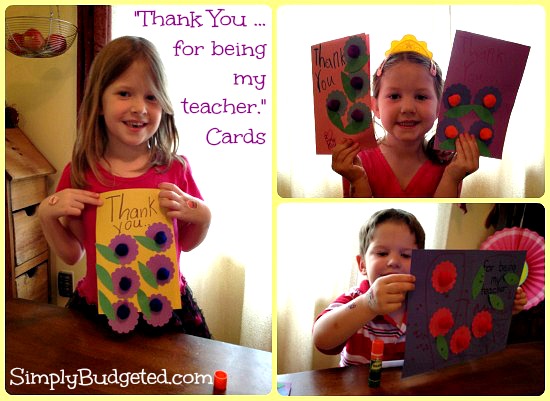 Elmer's Natural Teacher Cards Finished