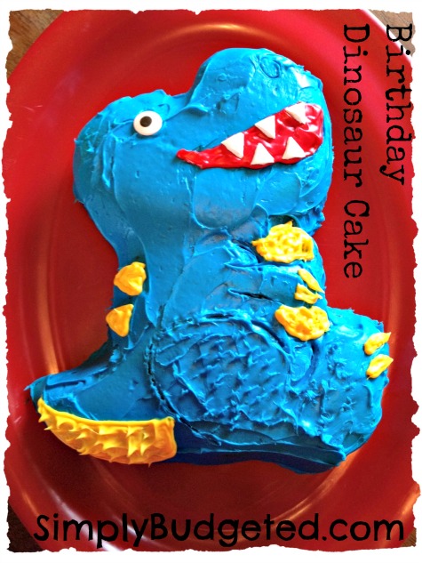 Birthday Dinosaur Cake