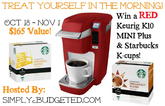 Keurig Giveaway Hosted by SimplyBudgeted.com