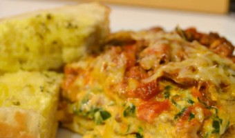 Adding Veggies to Lasagna