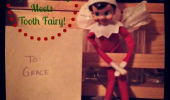Elf on the Shelf: Day 20 Elf Meets Tooth Fairy