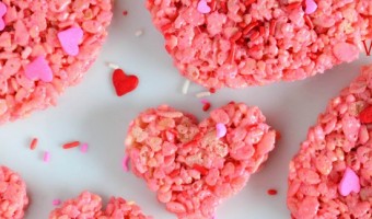 Heart Rice Krispies Treats