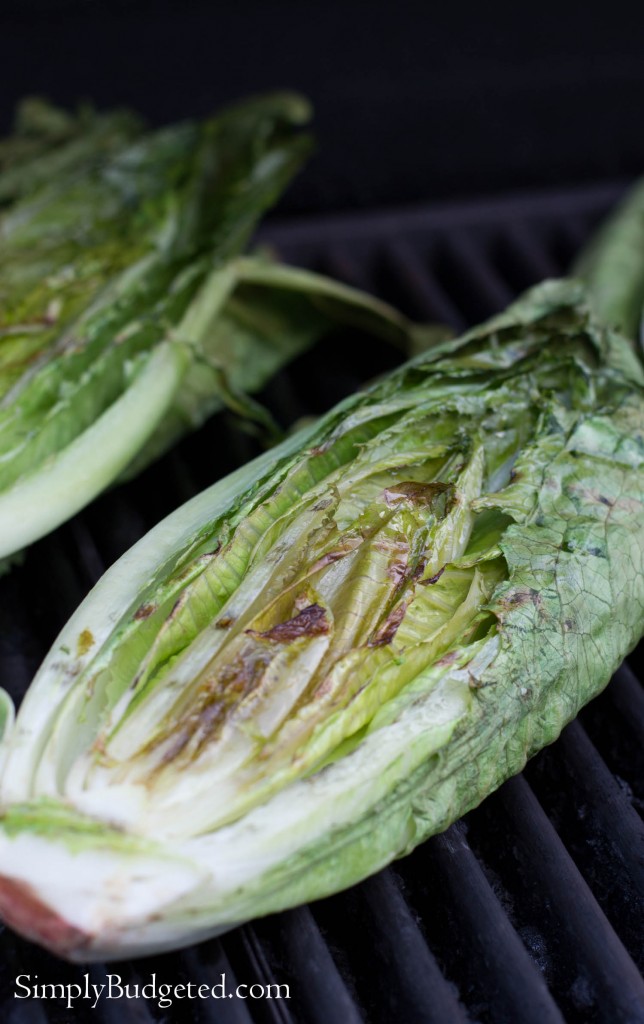 Grilled Romaine Lettuce #grilling #romaine #salad