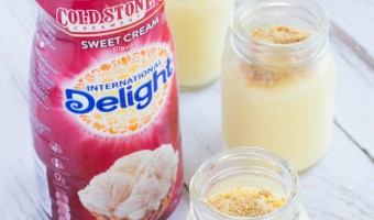 Beachy Vacation Pudding with International Delight