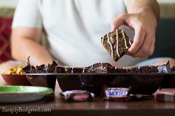 Snickers Brownies-5