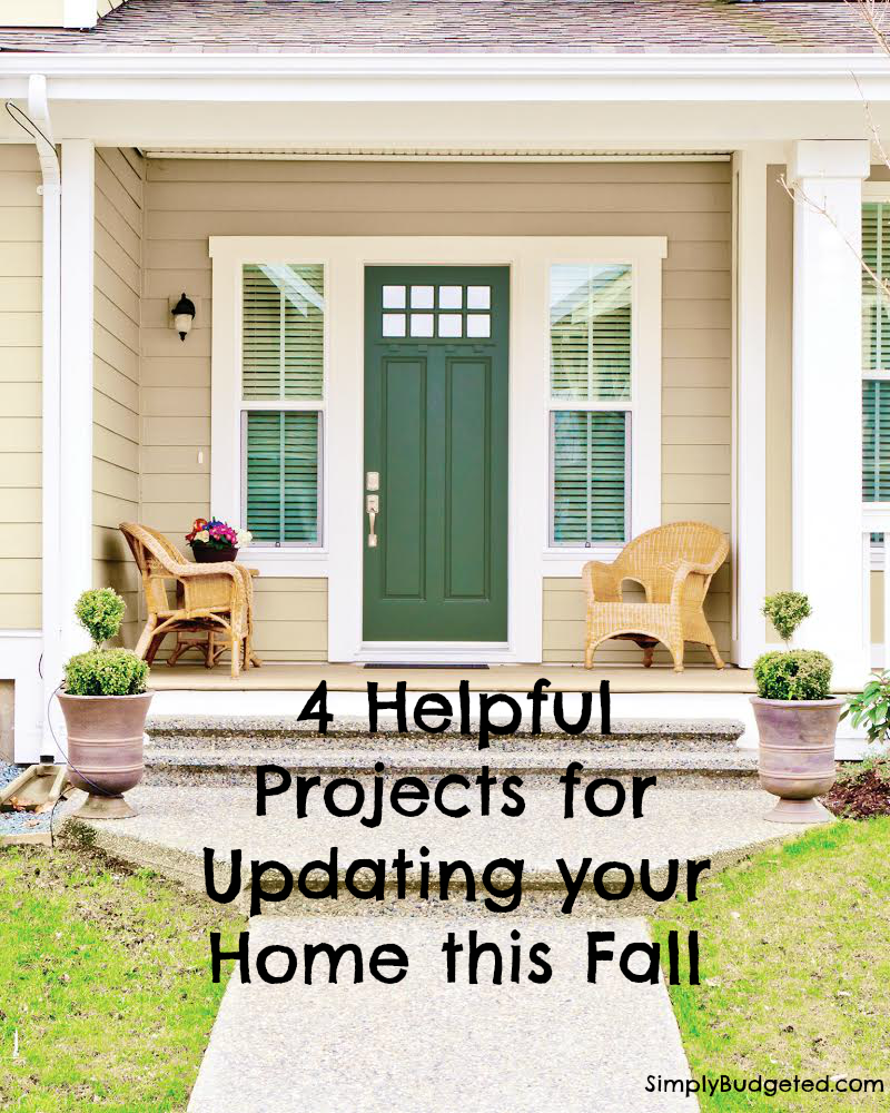 4 Helpful Projects for Updating the Exterior of your Home this Fall