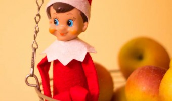 Elf on the Shelf: Day 1 Welcoming Fruit