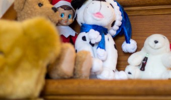 Elf on the Shelf: Day 4 New Friends