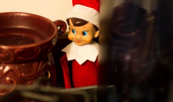 Elf on the Shelf: Day 19 Coffee Break