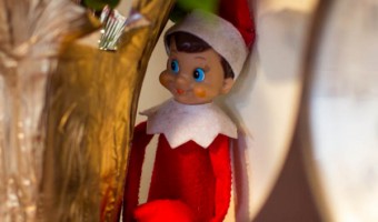 Elf on the Shelf: Day 21 Trying to Hide
