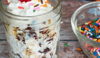 Make Ahead Brownie Sundaes