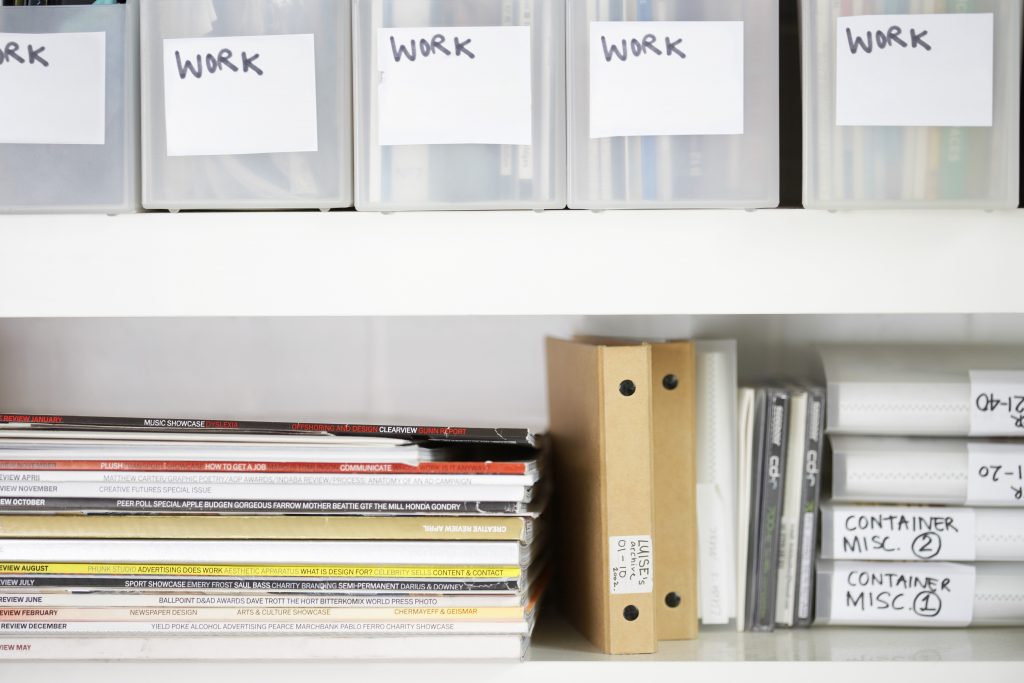 Organized Shelves