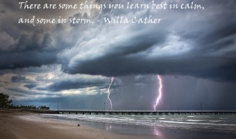 Thursday Thought: Calm or Storm