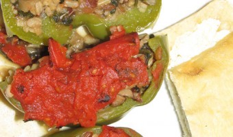 Meatless Monday:  Stuffed Peppers