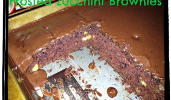Friday Favorite: Frosted Zucchini Brownies