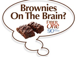 Chocolate Chip Cookie flavor Fiber One® 90 Calorie Brownies
