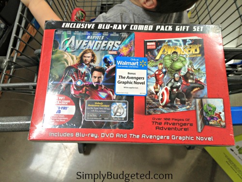 Avengers Blu-Ray/DVD Combo Pack #MarvelAvengersWMT