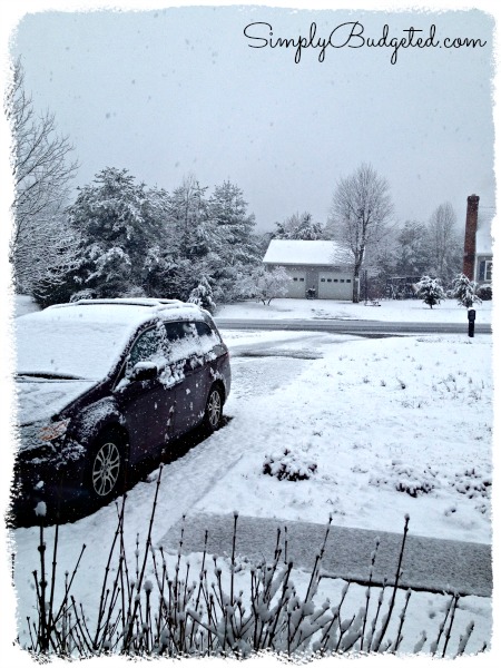 March Snow in Virginia