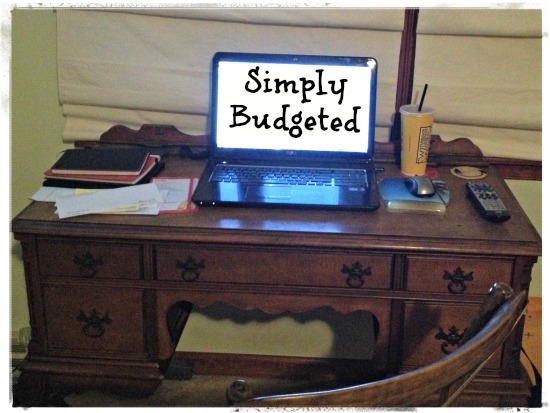 Finally a Clean Blogging Desk!