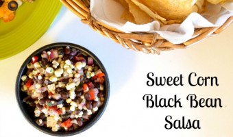 Sweet Corn Black Bean Salsa Featuring Sunshine Sweet Corn
