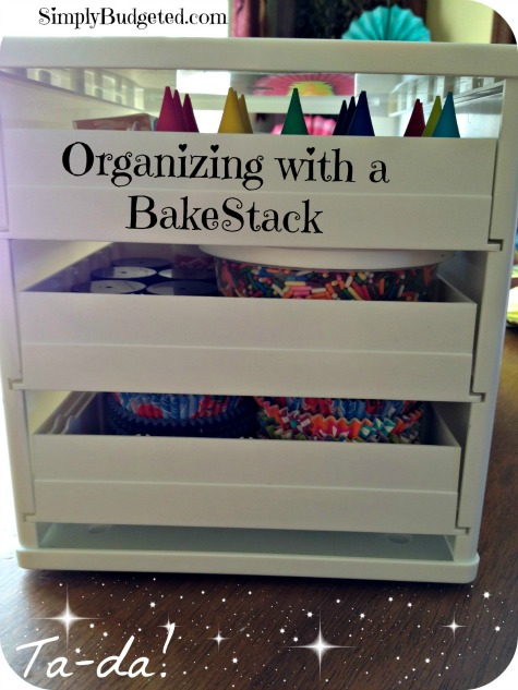 BakeStack Filled and Organized