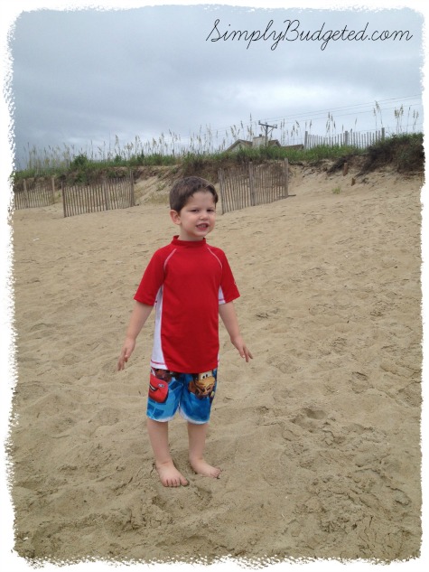 Matthew turns 4 - Outer Banks, NC - July 2013
