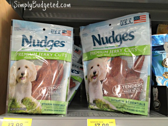 Nudges Healthy Dog Treats in Two Sizes