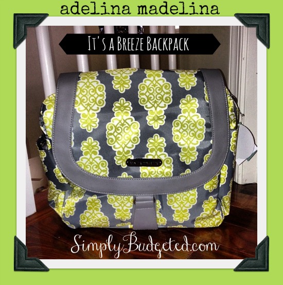 Adelina Madelina Diaper Bag - It's a Breeze