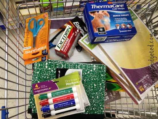 Pain Relief + Back to School Supplies at Walgreens