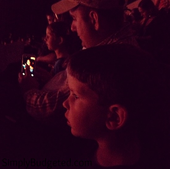 Disney on Ice Watching Instagram Picture