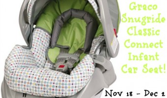Ready for Baby! Graco Infant Car Seat Giveaway