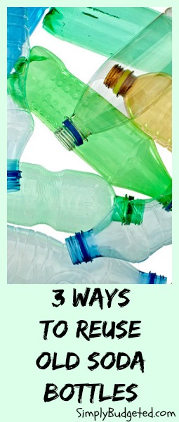 3 ways to reuse old soda bottles