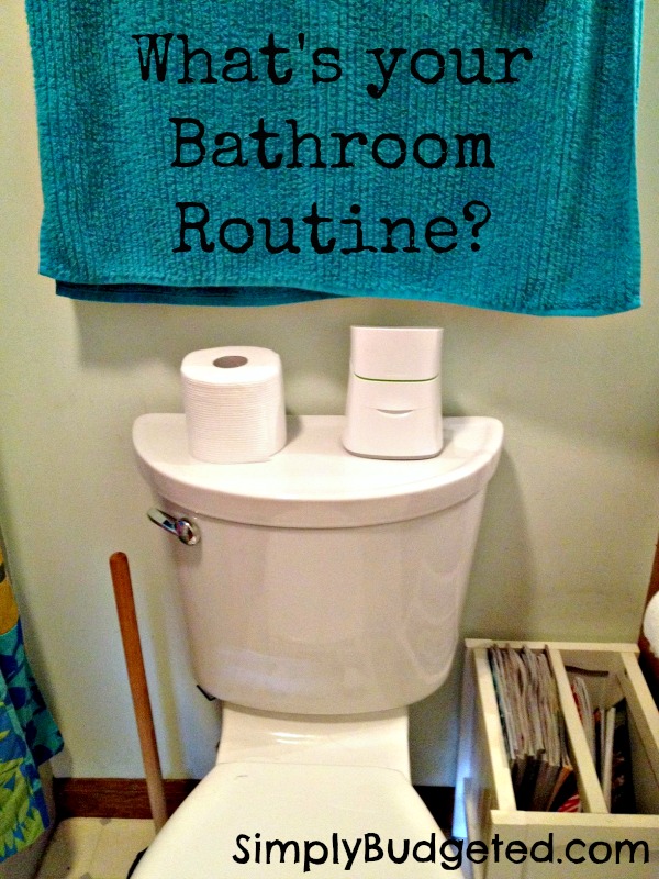 cottonelle - bathroom routine