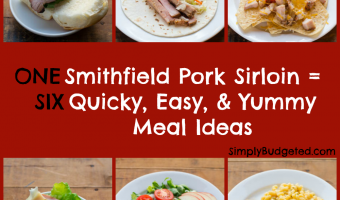 One Pork Sirloin, Six Quick & Easy (and Yummy) Meals!